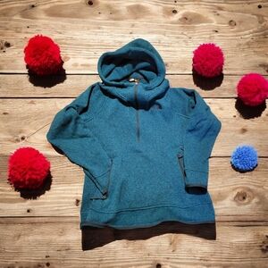 The North Face Teal Hoodie